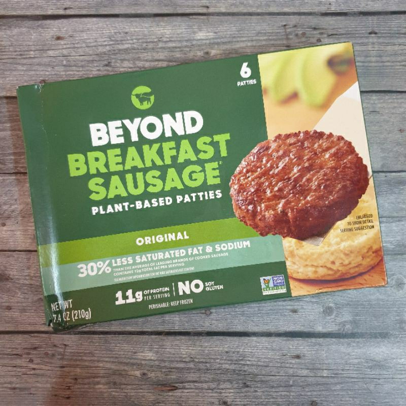 

Beyond Breakfast Sausage Spicy Plant Based Patties Singapore
