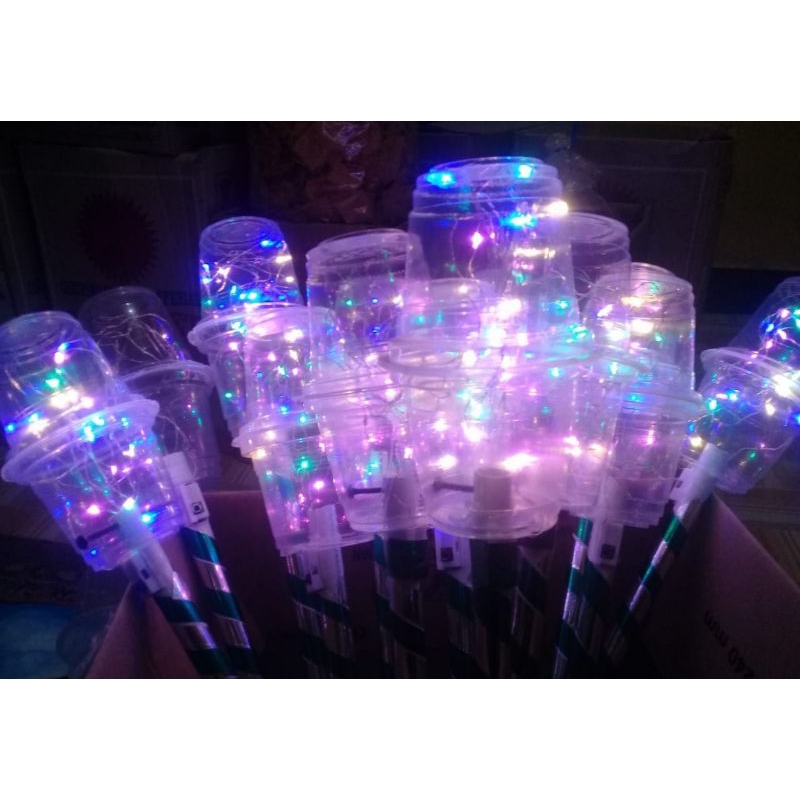 Obor LED | Obor pawai warna warni