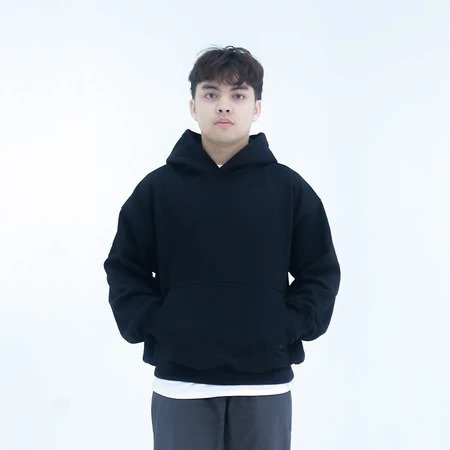 MIXCLUB Hoodie 330GSM Boxy Fit Polos Cotton Fleece Heavyweight
