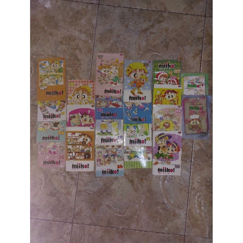 KOMIK HAI MIIKO & ONE SHOT BEKAS MURAH