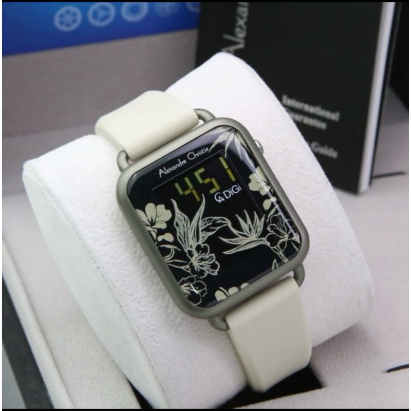 JAM TANGAN WANITA ALEXANDRE CHRISTIE AC9378 / AC 9378 RUBBER ORIGINAL GARANSI RESMI 1 TAHUN