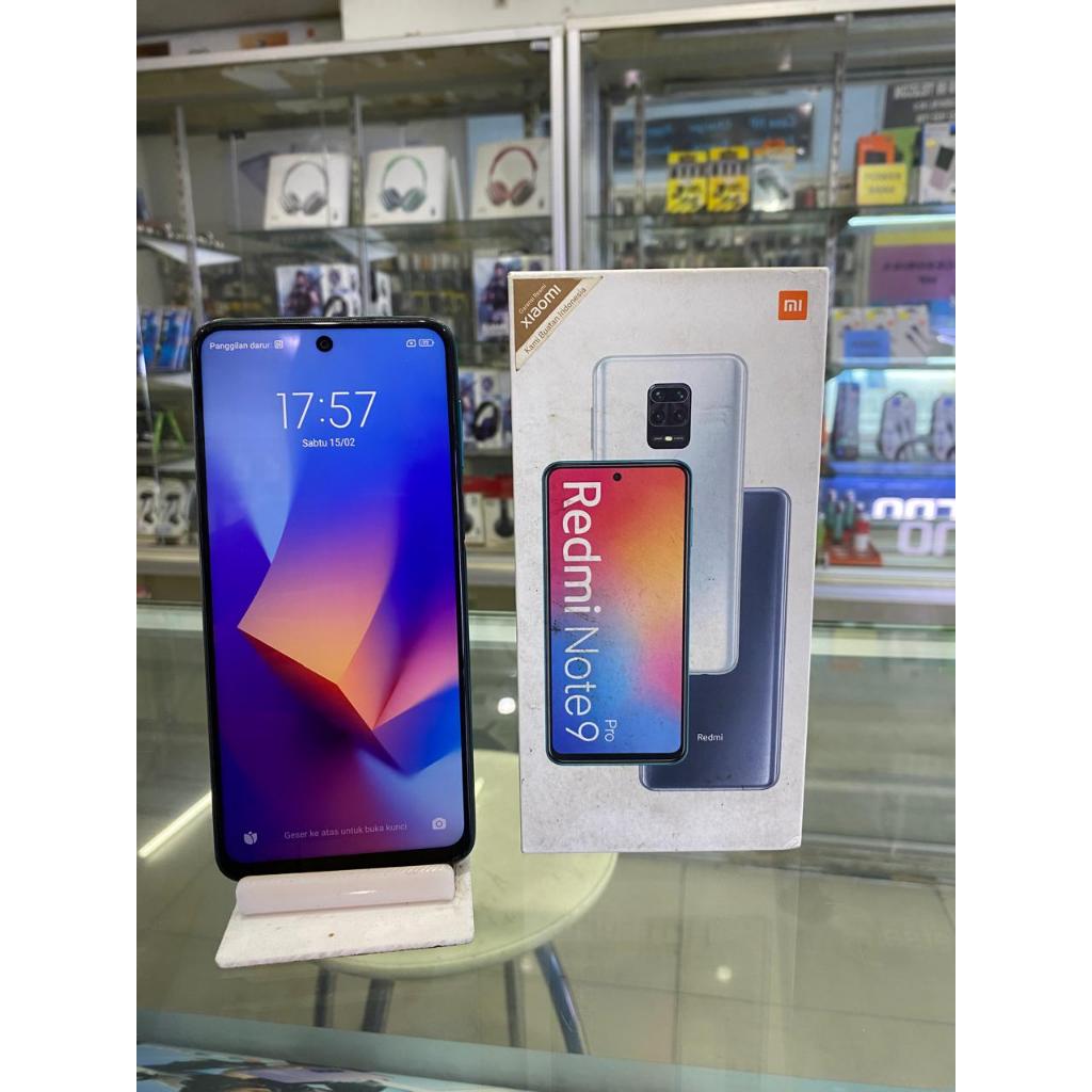XIAOMI REDMI NOTE 9 PRO 6/64GB SECOND SEKEN BEKAS RAM 6 INTERNAL 64