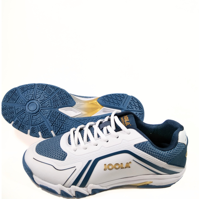 BestPromo Sepatu Joola/ Sepatu Tennis Meja/Badminton/ Voli Warna Putih Biru Hitam Emas Original