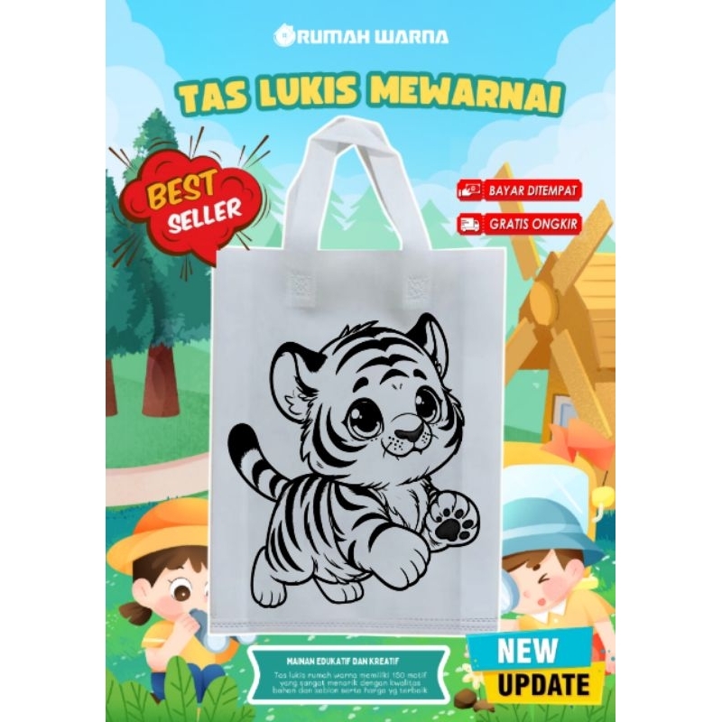 

TAS LUKIS MEWARNAI SPUNDBOND
