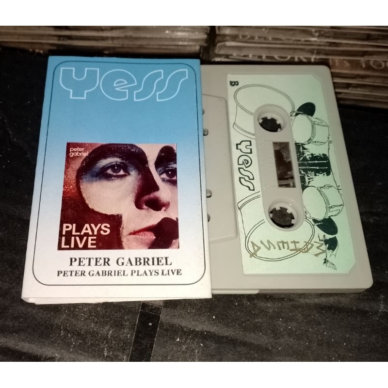 kaset pita:Peter Gabriel-Plays Live