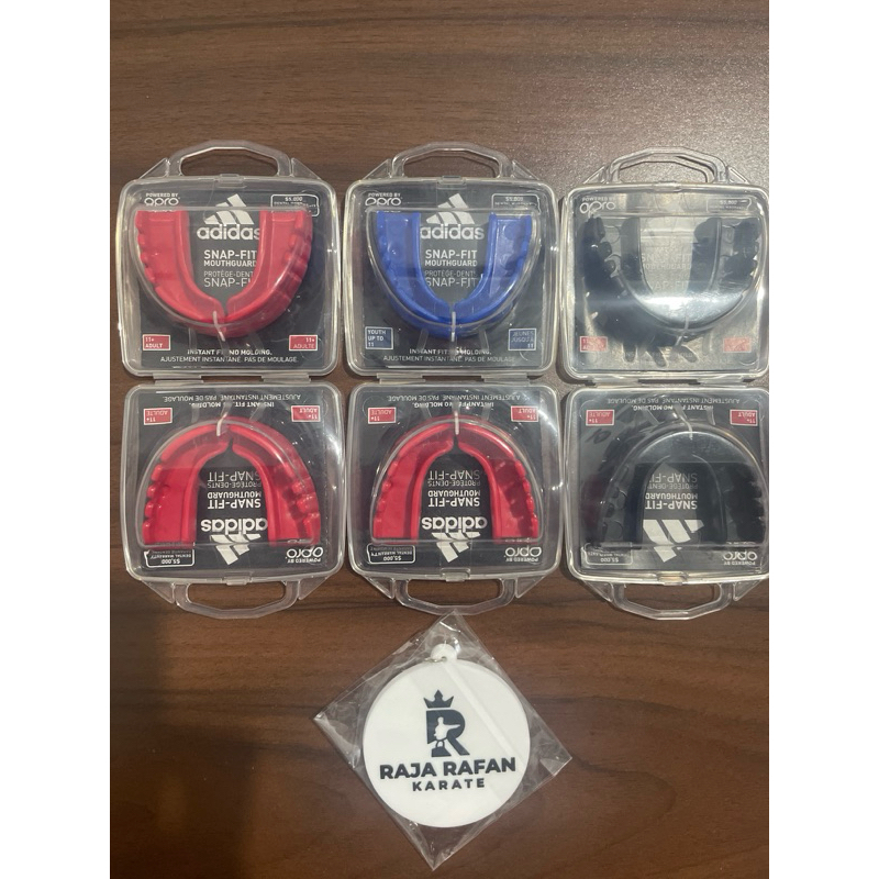 Gumshield Beladiri Adidas Original Pelindung Mulut Beladiri Karate Taekwondo Silat Dll Asli 100%