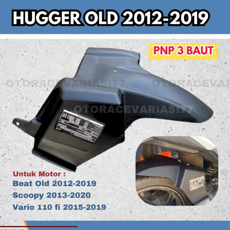 Hugger Beat Old/Esp/fi/Scoopy/Vario 110 Model Old