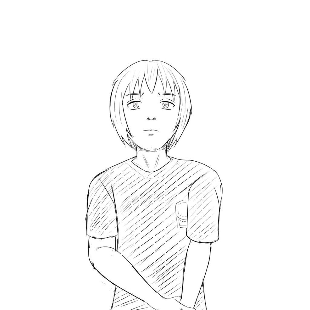 Jasa gambar sketsa seperti di gambar