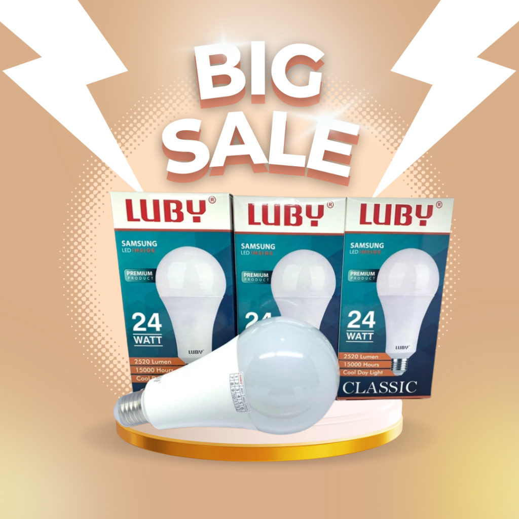 Luby led bulb diamond 24 watt