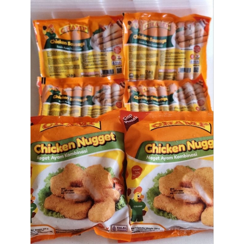 

CHAMP Paket Bundling 4 Sosis 2 Nugget