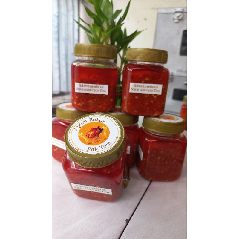 

sambel terasi 200gr by dapur pak tom. sambel siap saji
