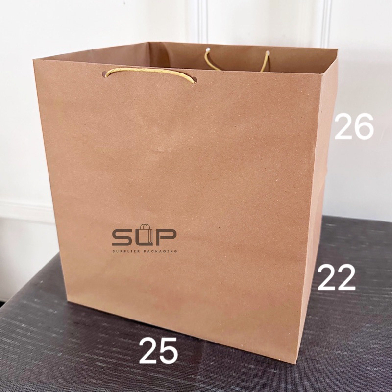 

PAPER BAG KARDUS NASI 25x26 BOX NASI R10B
