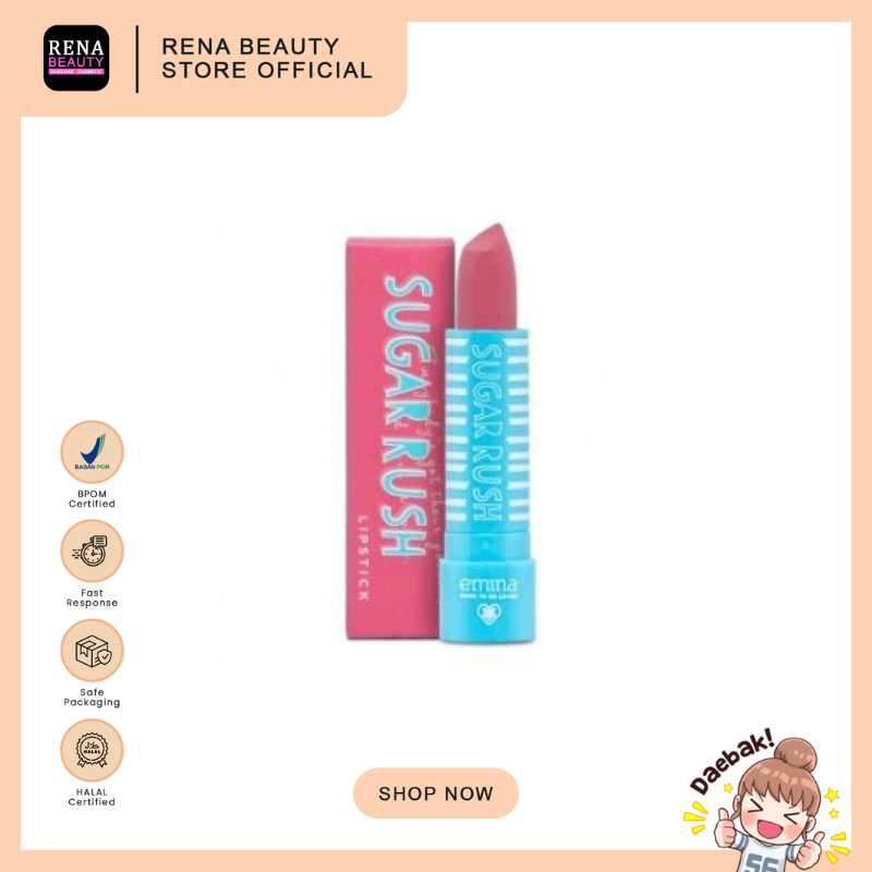 EMINA SUGAR RUSH LIPSTICK (READY ALL SERIES)