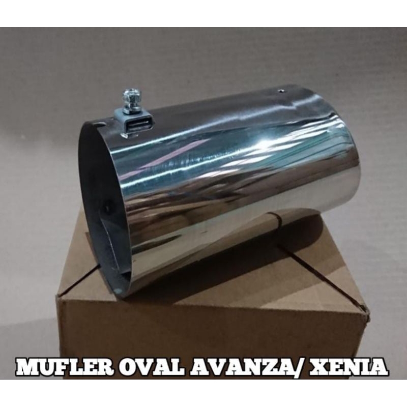 BUNTUT KNALPOT MUFFLER UNIVERSAL VARIASI KNALPOT MOBIL AVANZA XENIA TERMIRAH SHOPEE