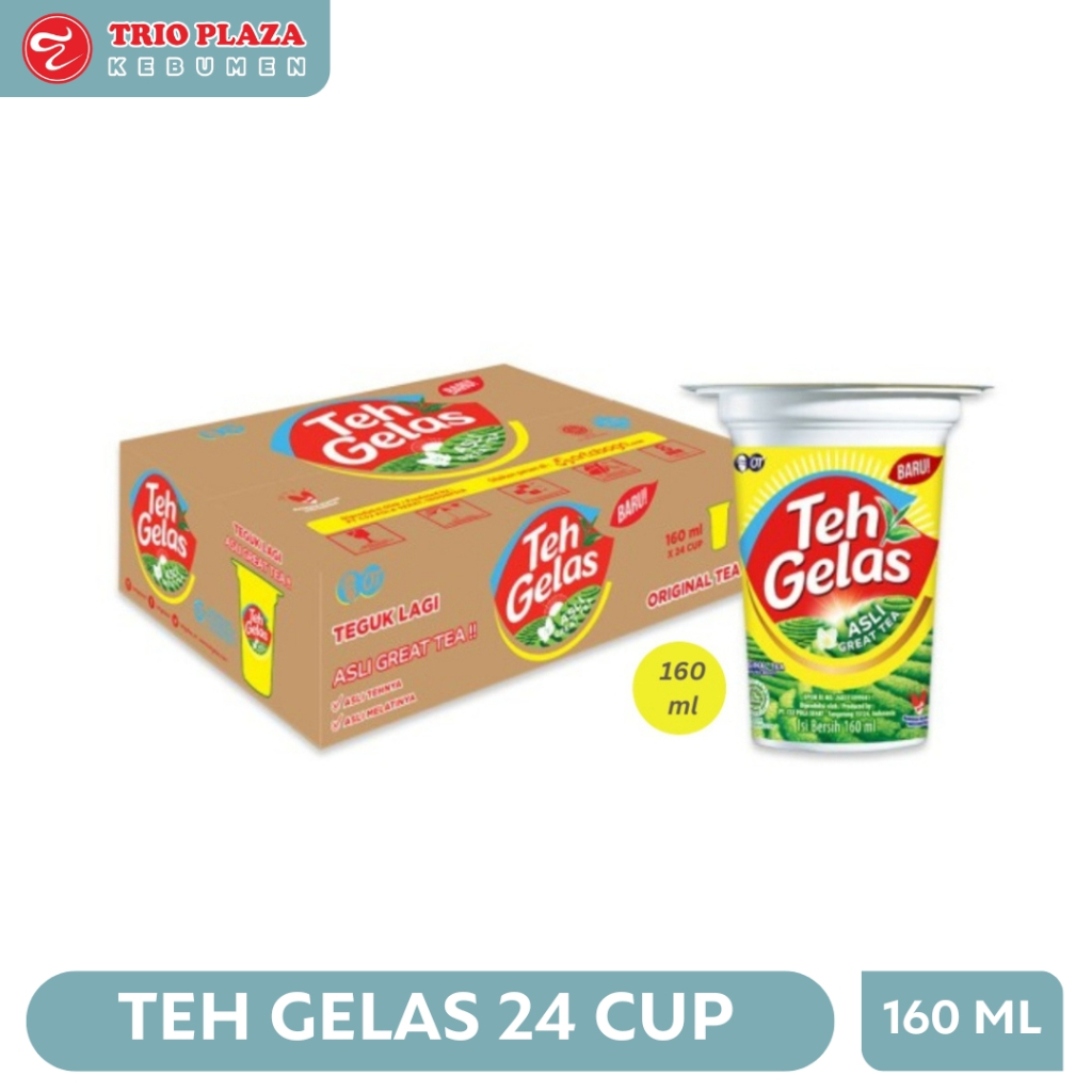 

TEH GELAS CUP SATU DUS 24X160ML