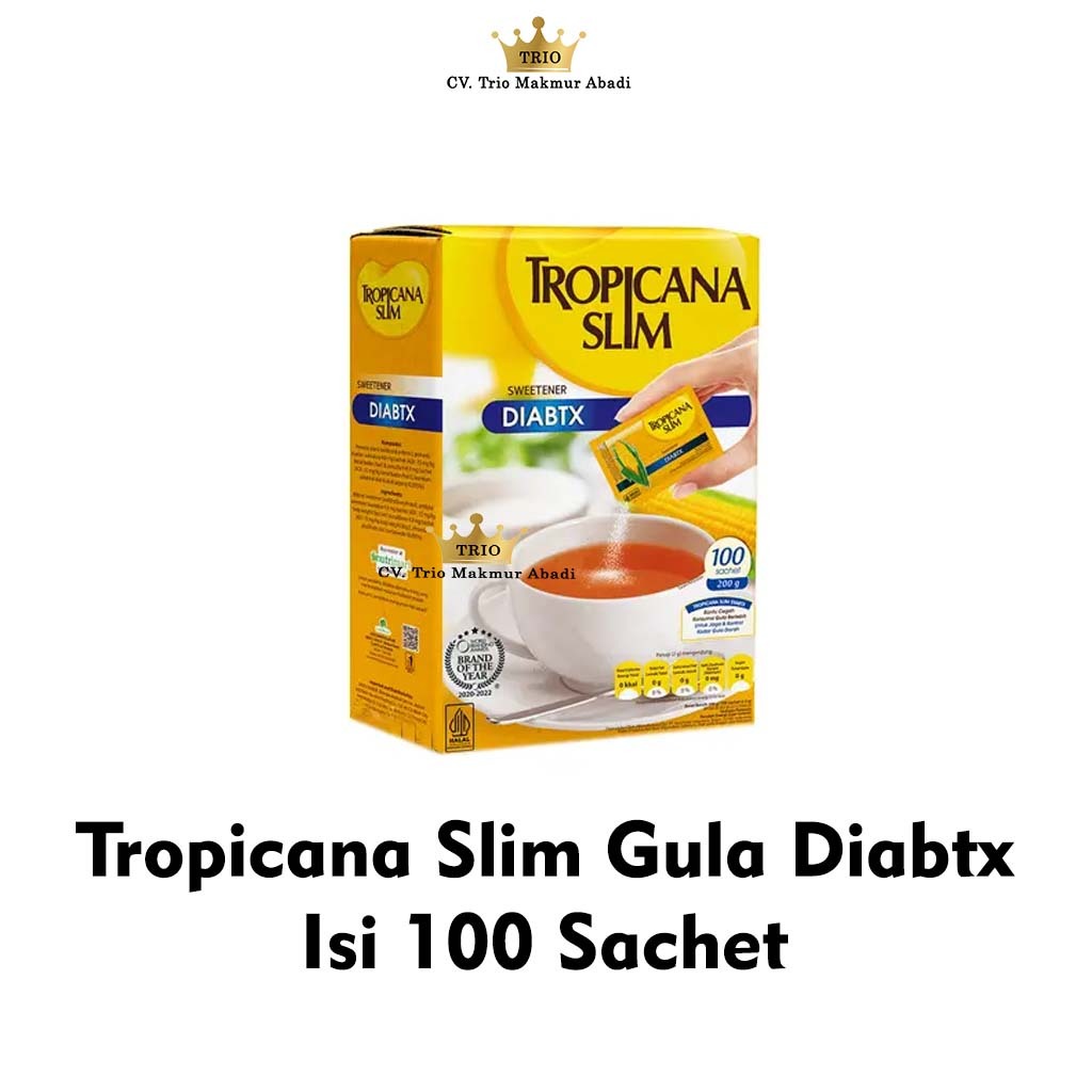 

Tropicana slim diabtx100 sachet