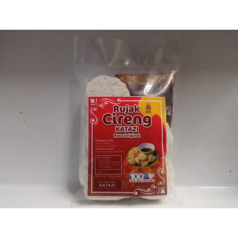 

RUJAK CIRENG KATAZI ISI 20 PCS