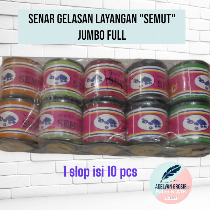 Senar gelasan layangan semut jumbo full 1 slop isi 10 pcs