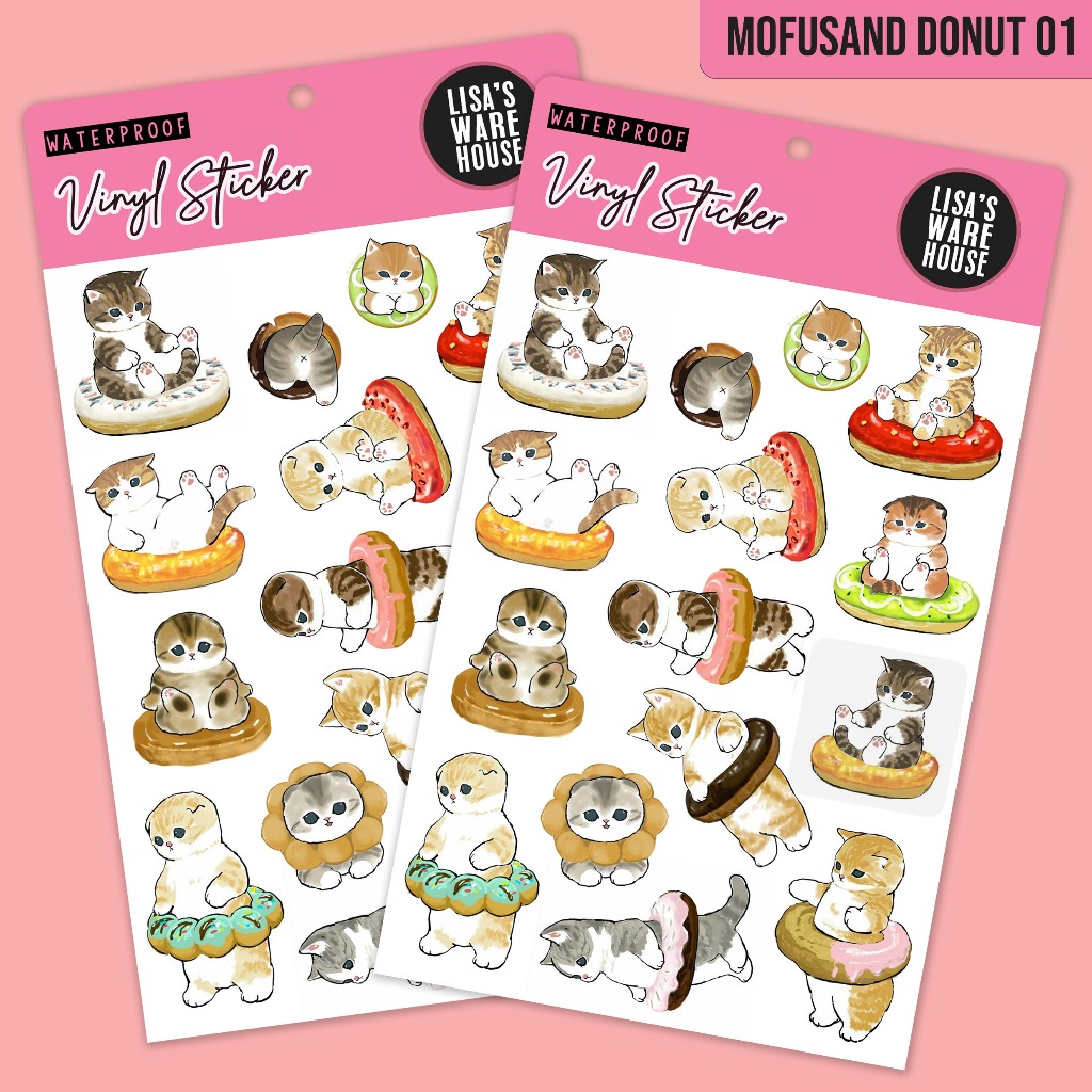 

Sticker Mofusand Donut Volume 01
