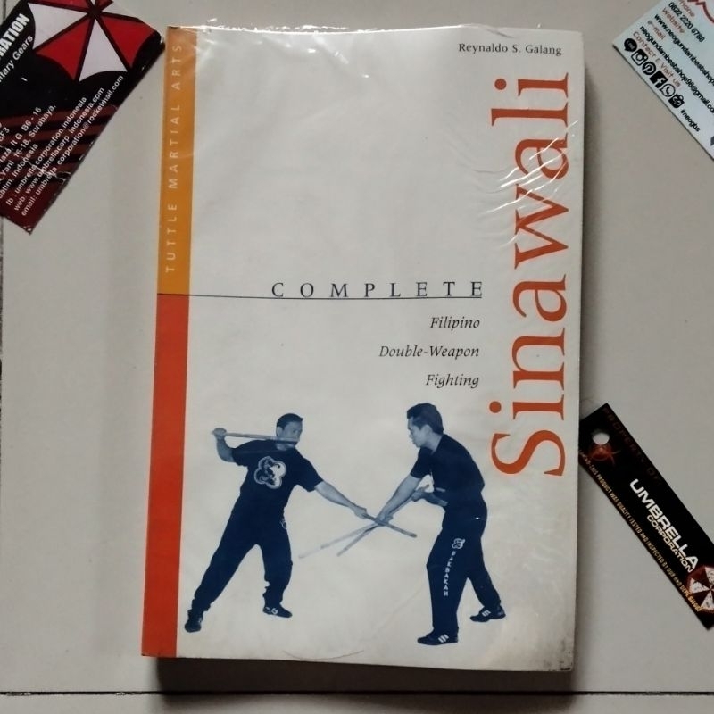 Martial Arts Book Complete Filipino Double Weapon Fighting Sinawali By Tuttle Martial Arts Used