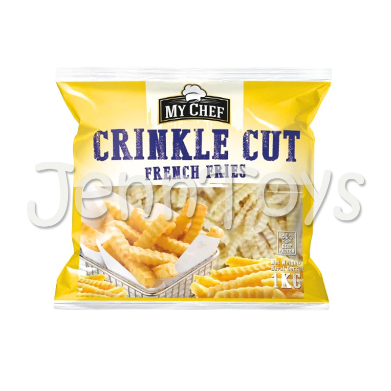 

MY CHEF Crinkle Cut French Fries / Kentang Goreng Frozen 1kg