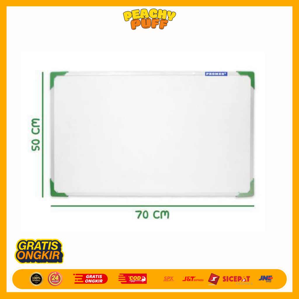 

WHITE BOARD BESAR PAPAN TULIS GANTUNG UKURAN 70X50 CM (OFF-38)
