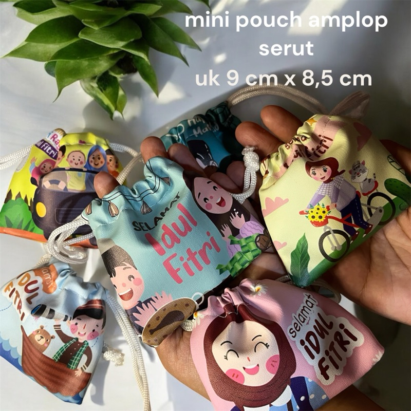 

Pouch Mini Amplop Lebaran 2025 (1 Pack 12 Pcs)