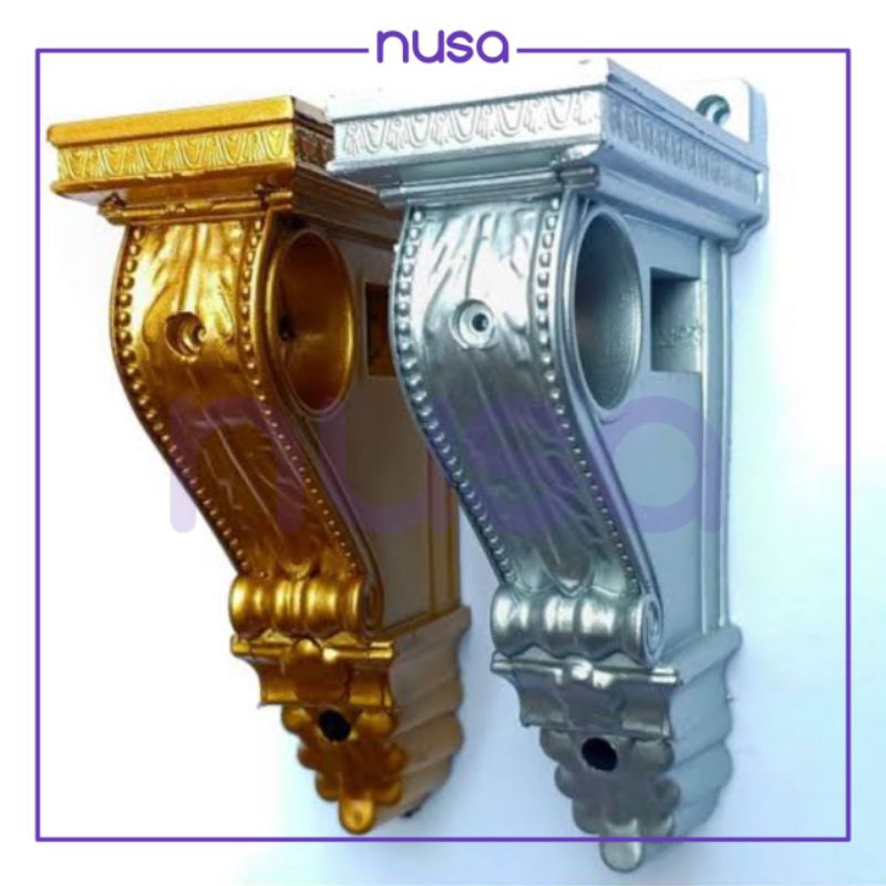 Bracket Penyangga Besi Gorden Model Eropa