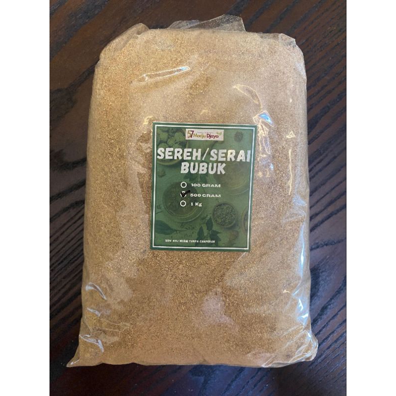 

Sereh / Serai bubuk 500 gram murni tanpa campuran