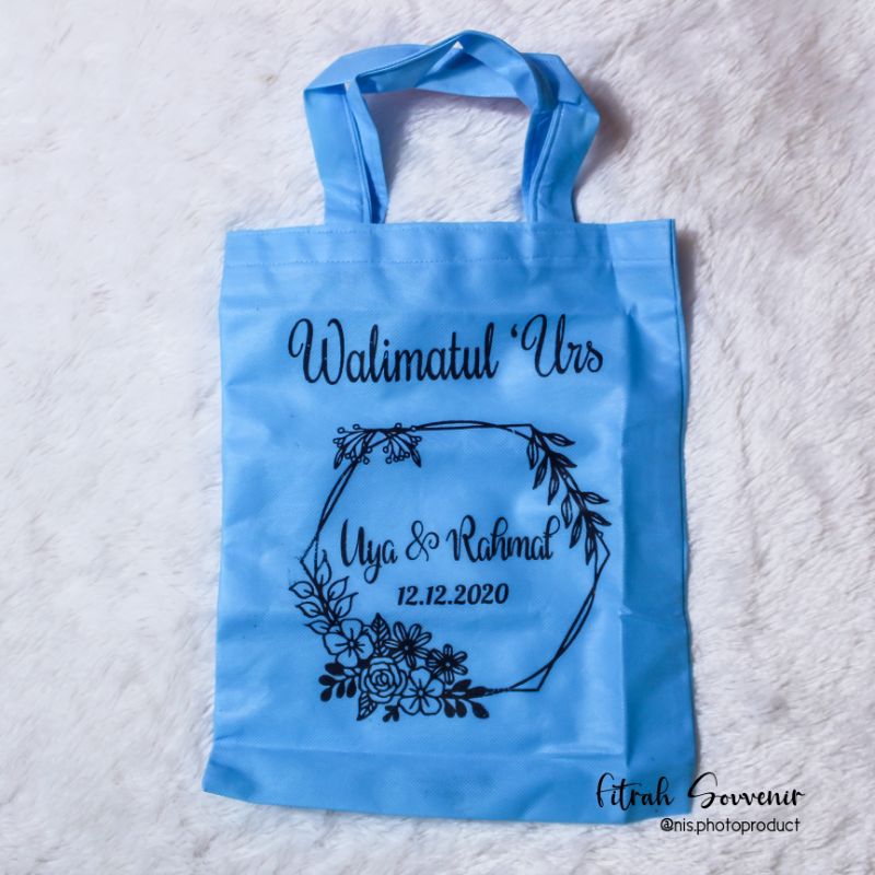 

Souvenir Goodiebag uk. 25 x 30 cm free sablon
