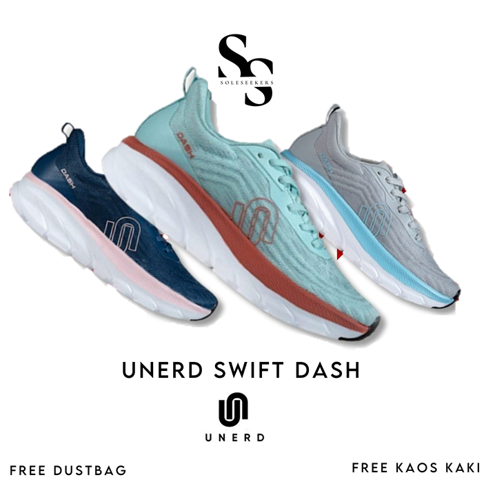 Sepatu Unerd Swift Dash Sepatu Sneakers Casual Sport Sepatu Sneakers Olahraga Wanita Unerd Original