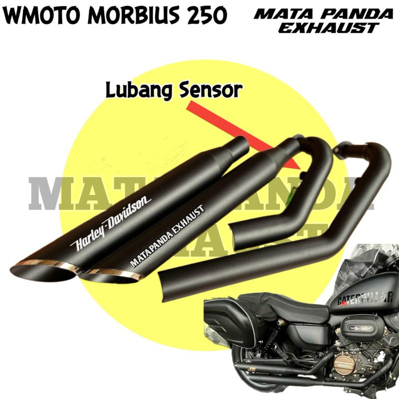 Knalpot Wmoto Morbius 250 Knalpot Qjmotor Srv 250 Knalpot Morbius 250 Knalpot Qjmotor Srv250