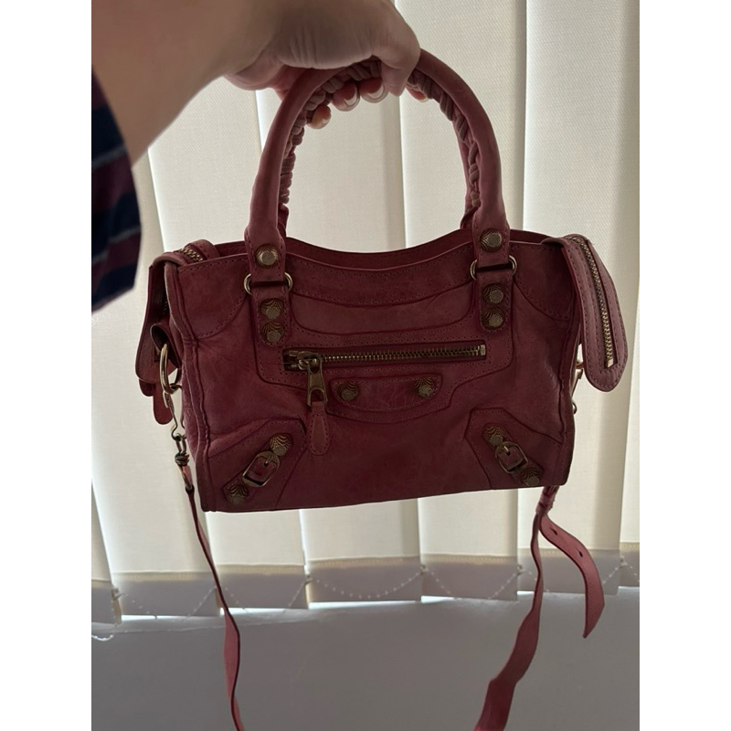 Balenciaga City Mini Pink Authentic by Legit Check App ID