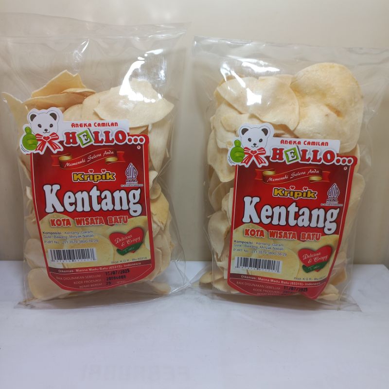 

Kripik Kentang "Hello".