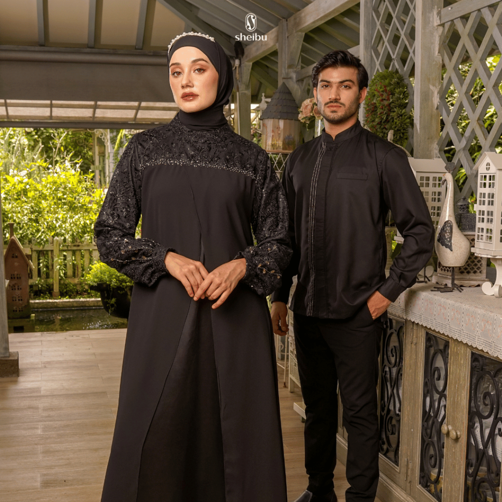 Sheibu Salome Alexander Baju Pasangan Couple Koko Gamis Dress Pesta Kondangan