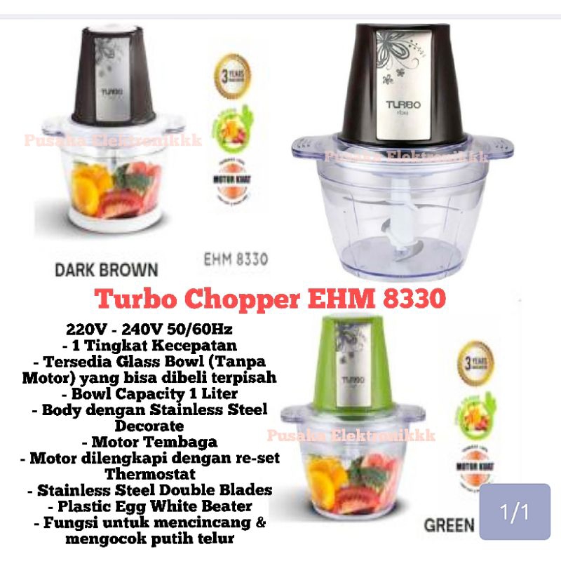 Turbo Chopper EHM 8330
