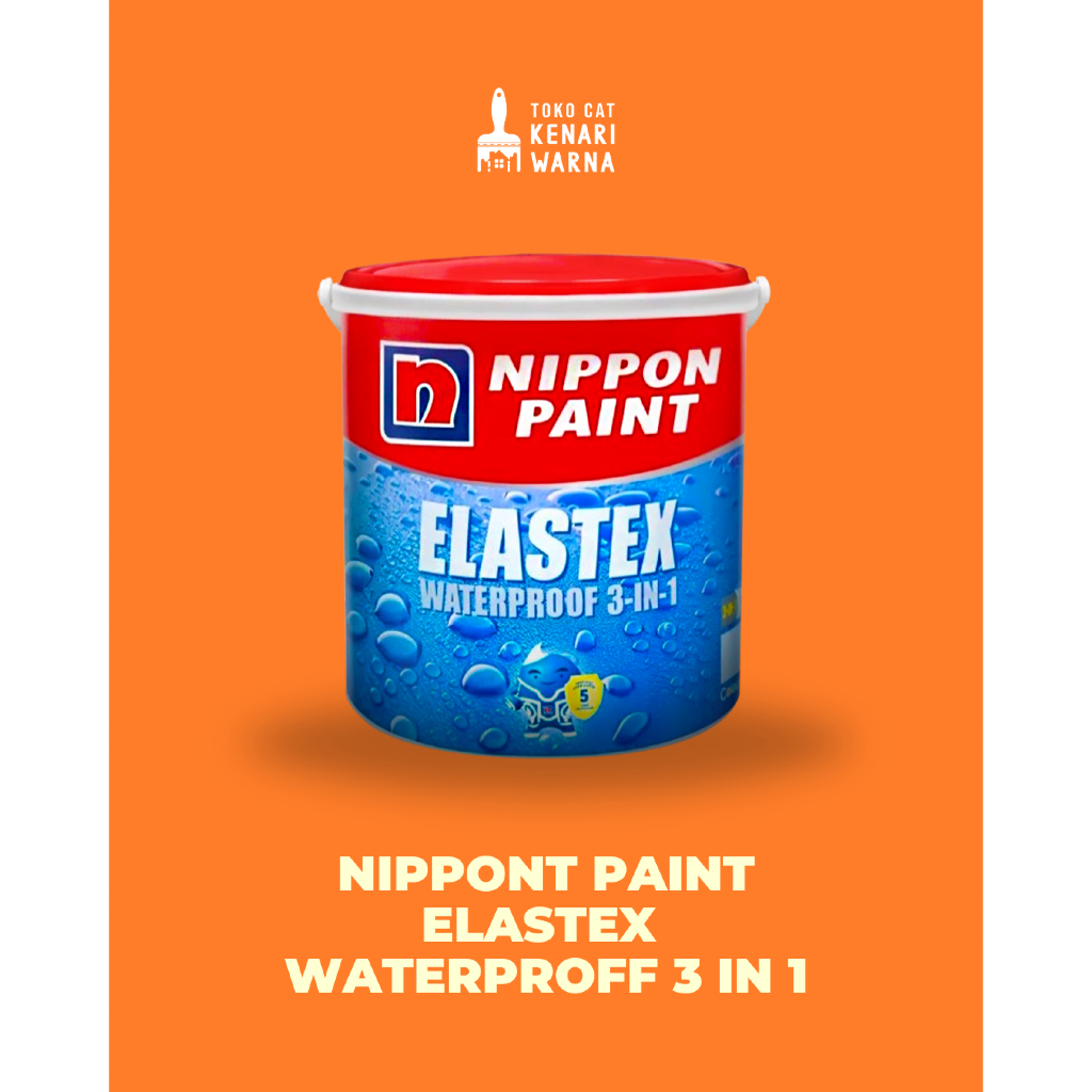 NIPPON PAINT ELASTEX 1 KG CAT PELAPIS ANTI BOCOR