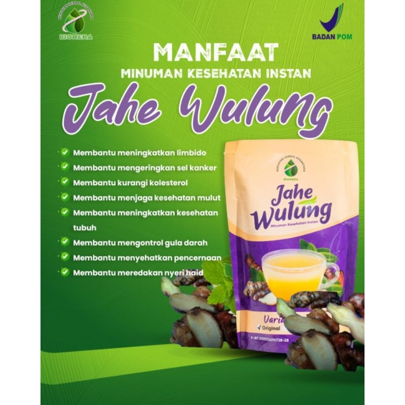 

Jahe Wulung minuman kesehatan
