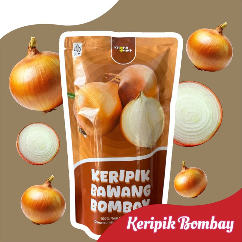 

KERIPIK BAWANG BOMBAY ONION RING CRISPY KEMASAN PREMIUM