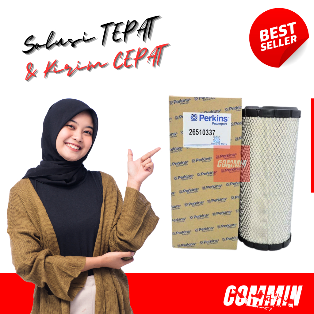 26510337 AIR FILTER UDARA PERKINS 26510337