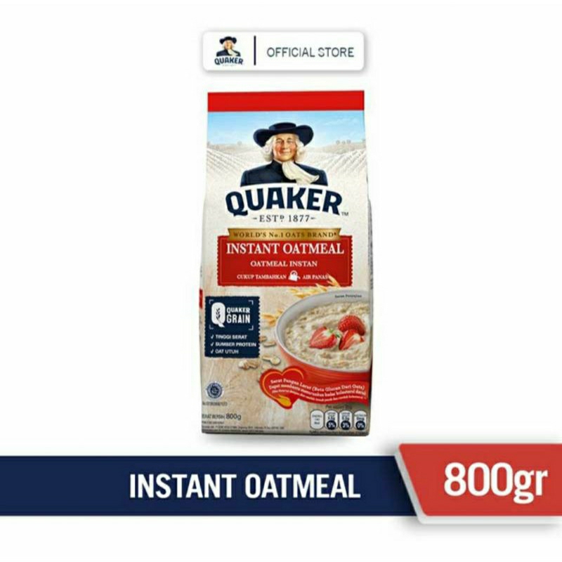 

QUAKER Instant Oatmeal 800g