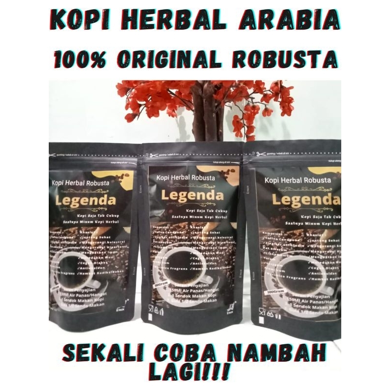 

Kopi Arab Robusta Jahe || Kopi Jahe Rempah Robusta || Kopi Herbal Arabian