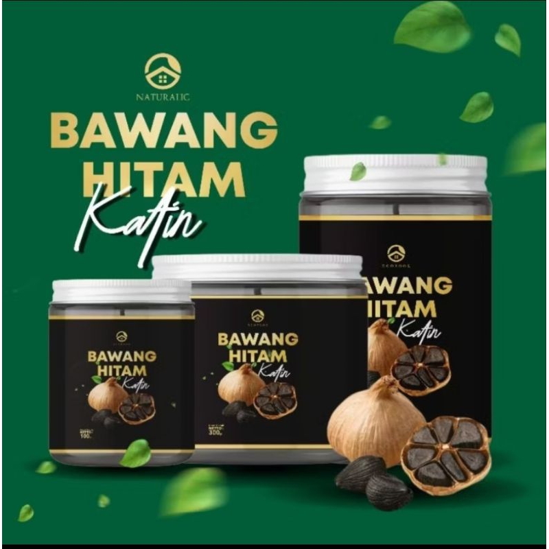 

Bawang hitam kating black garlic, bawang putih hitam