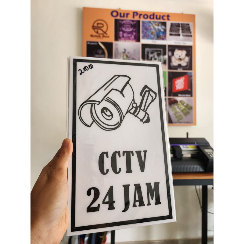 

Papan Petunjuk/Signage "CCTV