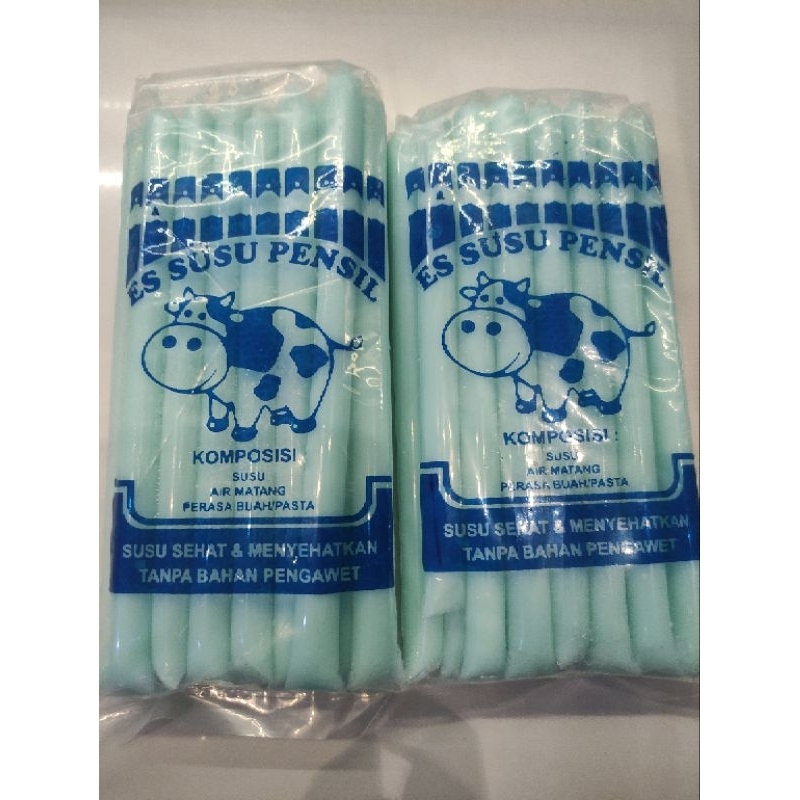 

es susu/es spidol/ es lilin / es sehat/ jajanan sehat isi 15pcs