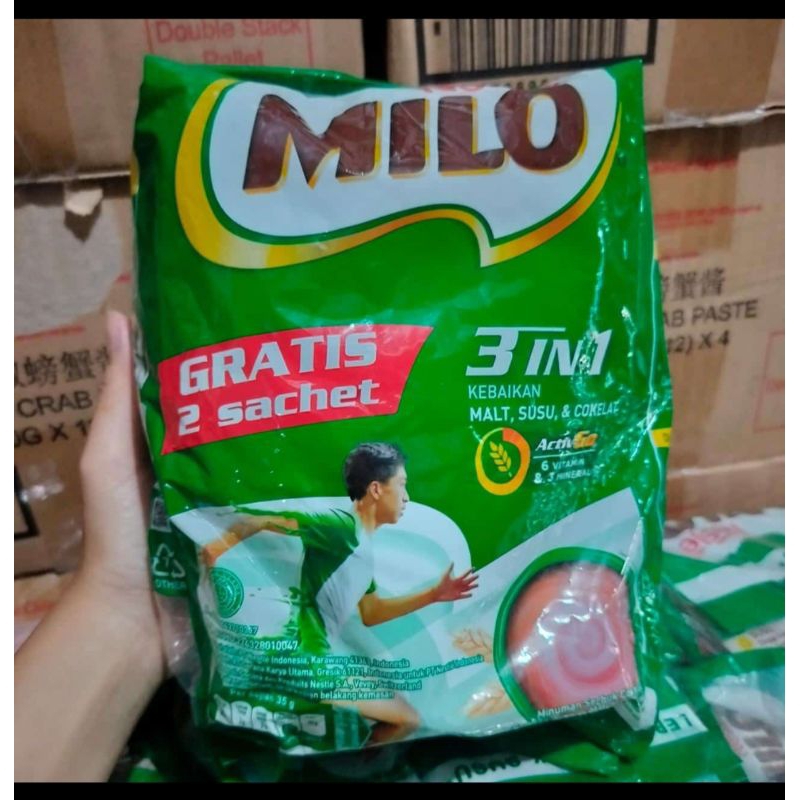 

milo isi 22 saset 35 gram