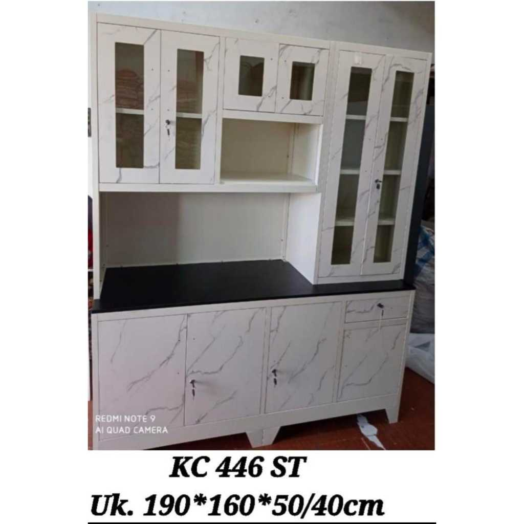 Kitchen Cabinet Besi-Kitchen Set Besi- Lemari Dapur Besi KC 446 ST