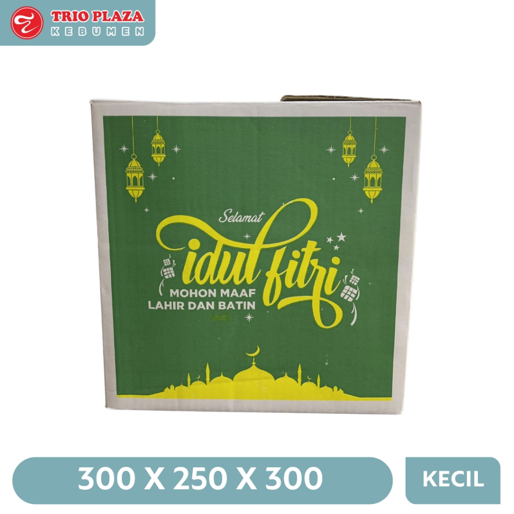 

KARDUS LEBARAN KECIL 300X250X300MM