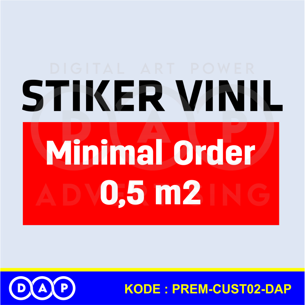 

PREM-CUST002 - Stiker VINIL CUSTOM - Label UMKM, Logo Produk, Sticker Kertas, Cutting Mesin, Premium, Murah, Bisa Custom