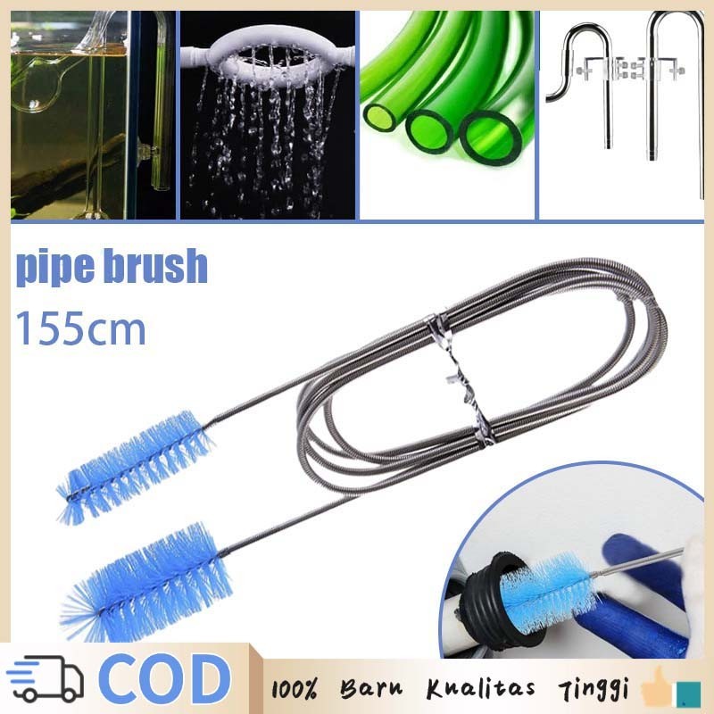 Selang Lily Aquarium Sikat Brush Lily Pipe Aquarium Pipe Brush Sikat Selang Sikat Pembersih Pipa